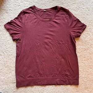 Athleta IN MOTION SEAMLESS TEE - dusty pink